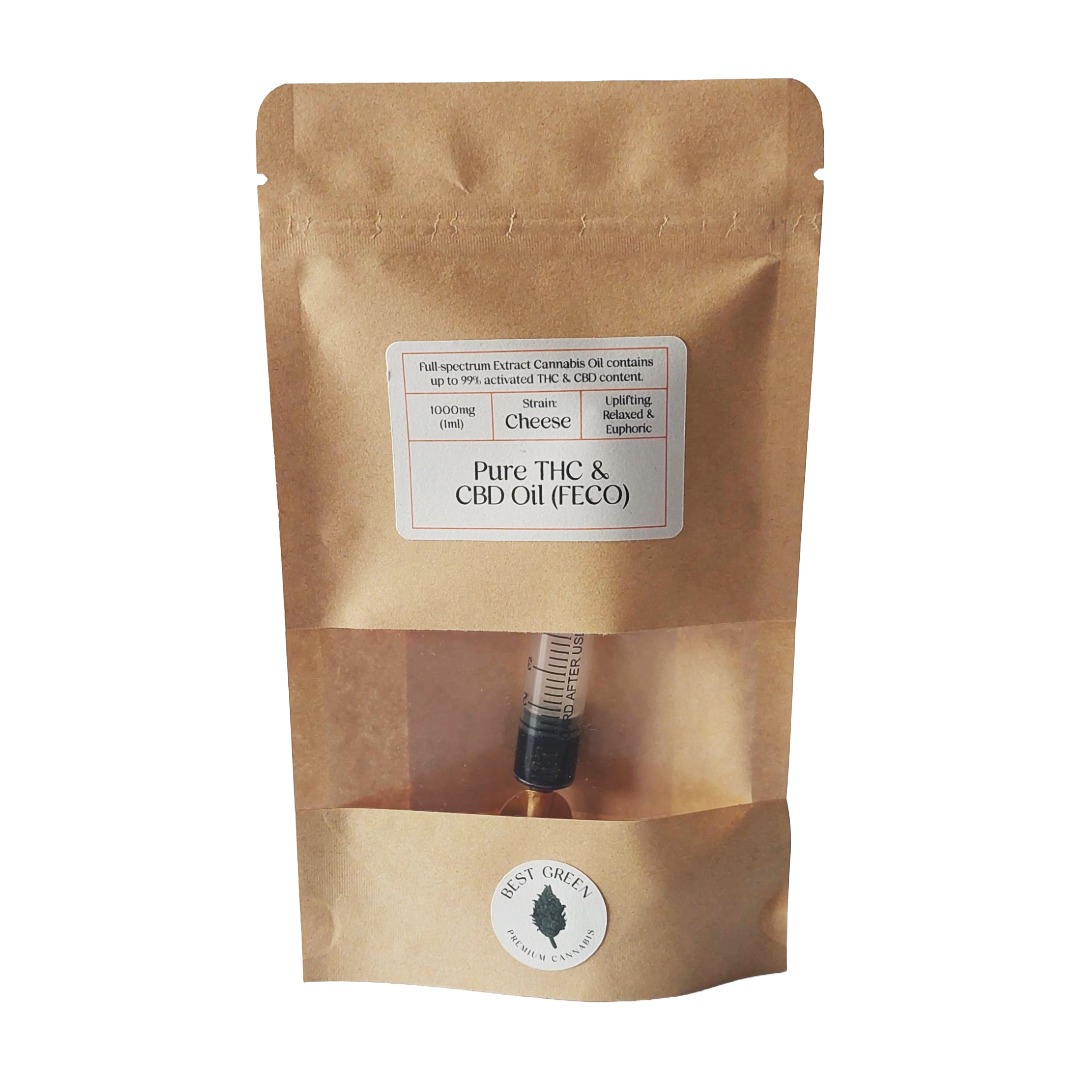 Pure THC & CBD Oil (FECO)